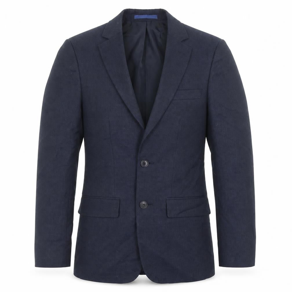 Marks & Spencer Mens Blue Polyester Jacket Suit Jacket Size 34 Regular