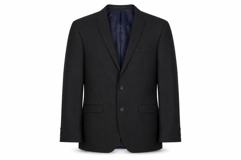 NEXT Mens Grey Polyester Jacket Suit Jacket Size 40 Regular