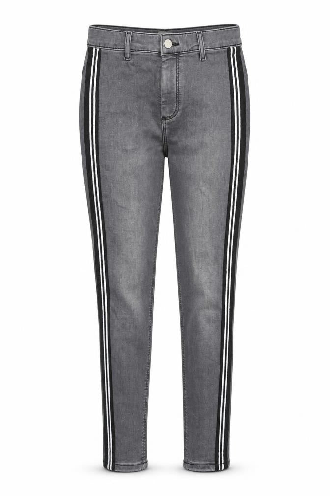 Topshop Womens Grey Cotton Skinny Jeans Size 28 in Regular Zip