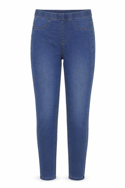 Marks & Spencer Womens Blue Cotton Jegging Jeans Size 6 Regular