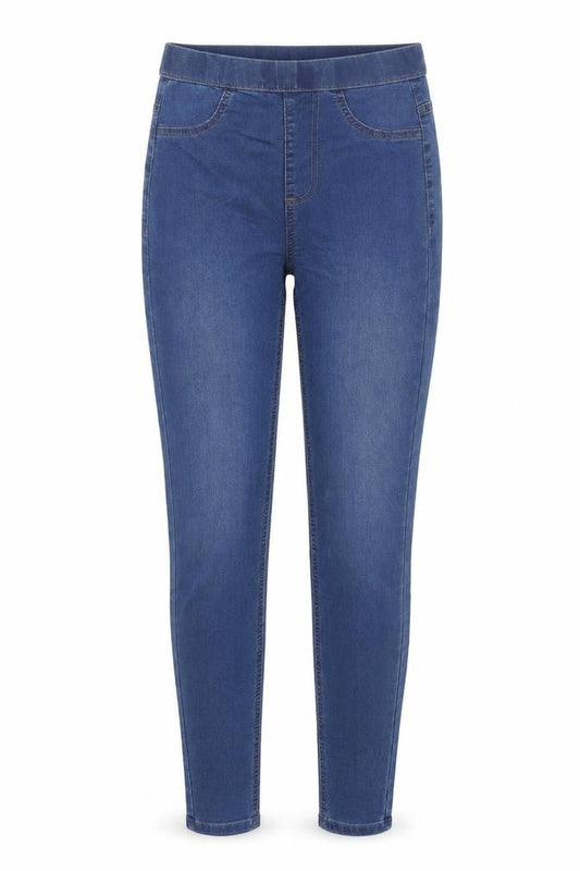 Marks & Spencer Womens Blue Cotton Jegging Jeans Size 6 Regular