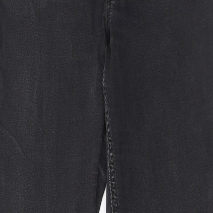 Marks & Spencer Womens Black Cotton Jegging Jeans Size 10 Regular