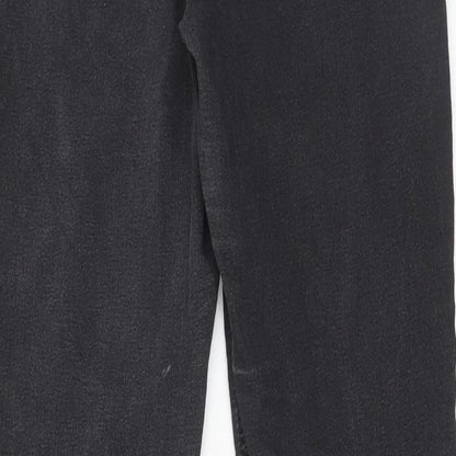 Marks & Spencer Womens Black Cotton Jegging Jeans Size 10 Regular