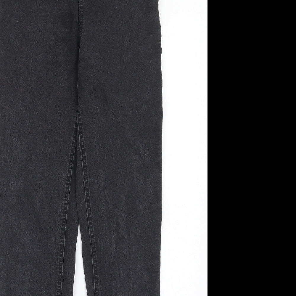 Marks and Spencer Womens Black Cotton Jegging Jeans Size 10 Regular