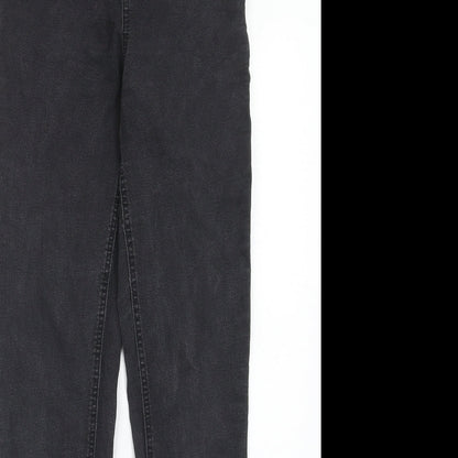 Marks & Spencer Womens Black Cotton Jegging Jeans Size 10 Regular