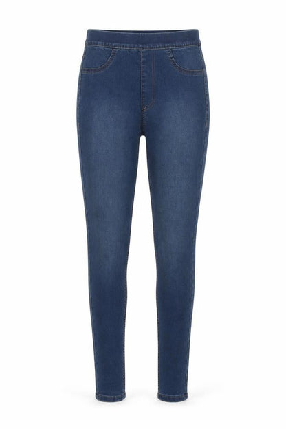 Marks & Spencer Womens Blue Cotton Jegging Jeans Size 6 Regular
