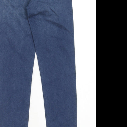Marks & Spencer Womens Blue Cotton Jegging Jeans Size 6 Regular