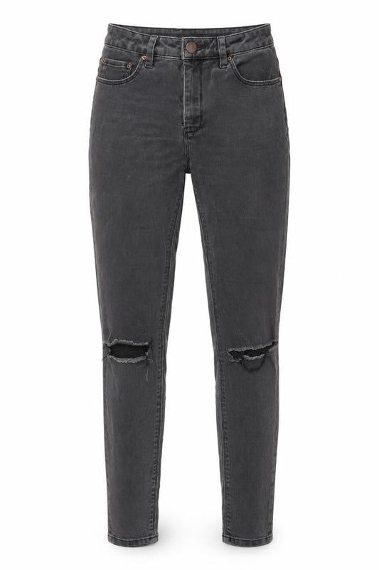ASOS Womens Grey Cotton Skinny Jeans Size 26 in L34 in Regular Zip