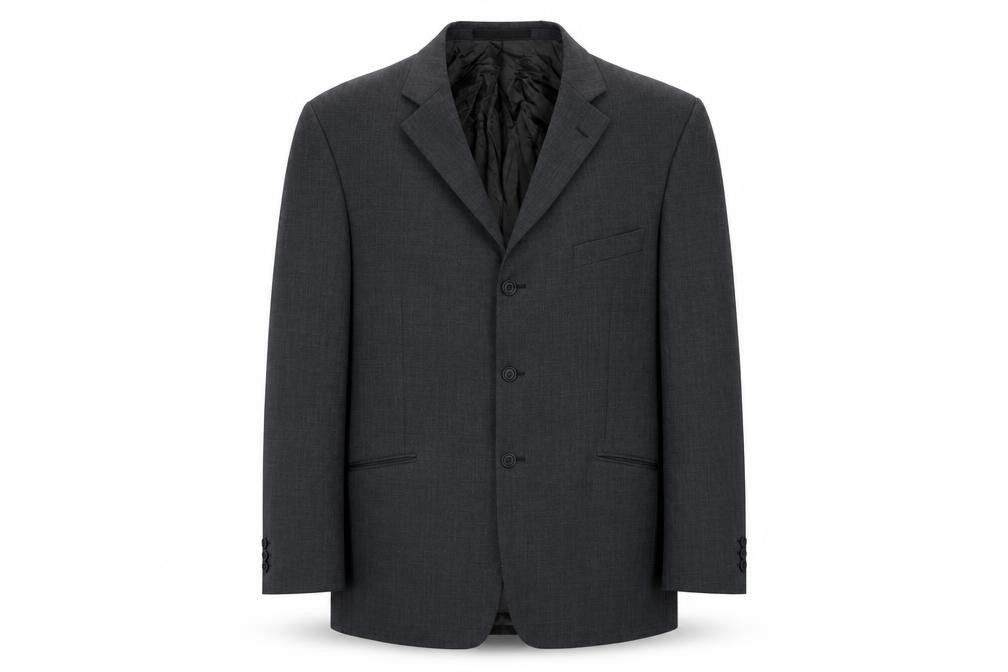 Marks & Spencer Mens Grey Polyester Jacket Suit Jacket Size 44 Regular