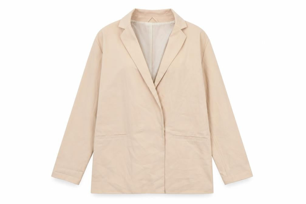 Pull&Bear Womens Pink Jacket Blazer Size L Button