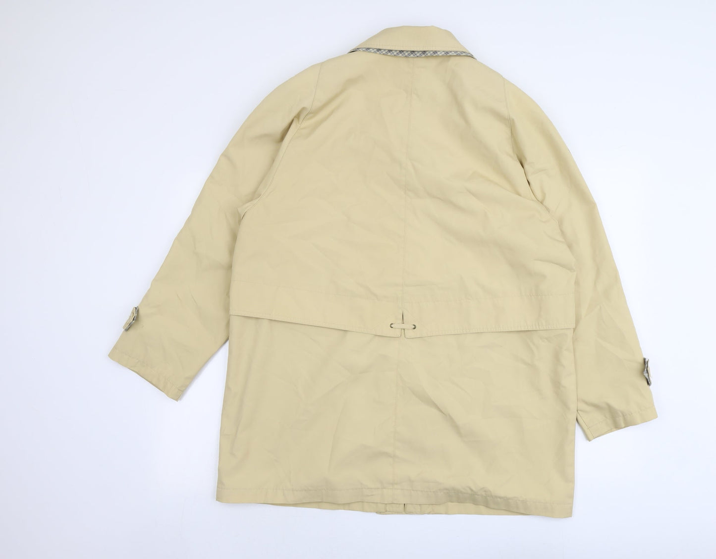 Compliments Womens Beige Jacket Size 16 Zip