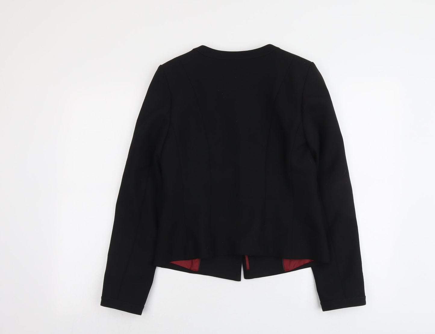 The Collection Womens Black Jacket Size 6 Button