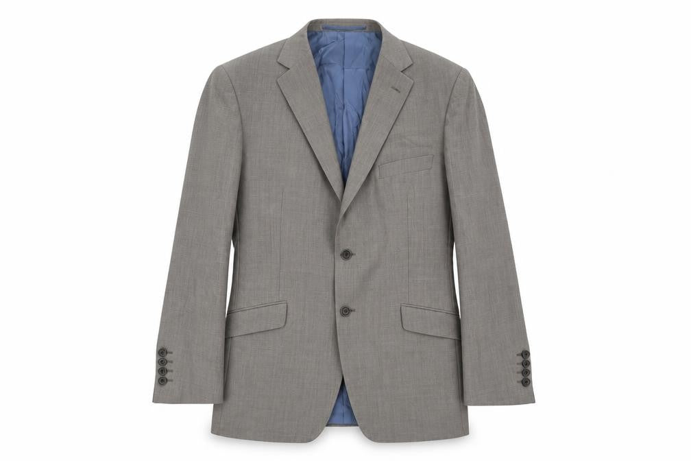 Marks & Spencer Mens Beige Wool Jacket Suit Jacket Size 42 Regular