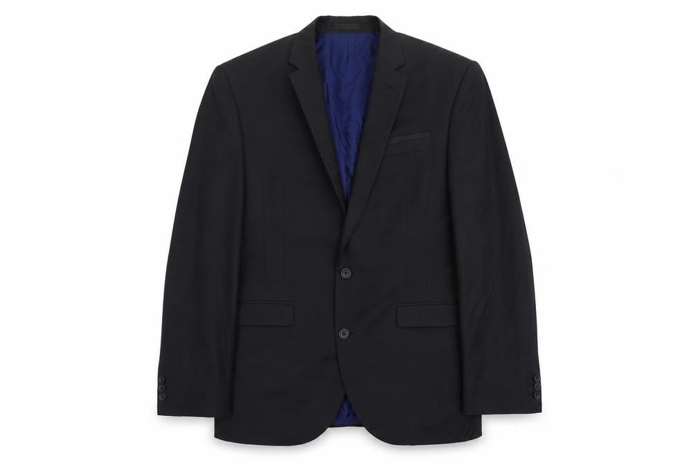NEXT Mens Grey Wool Jacket Suit Jacket Size 40 Regular