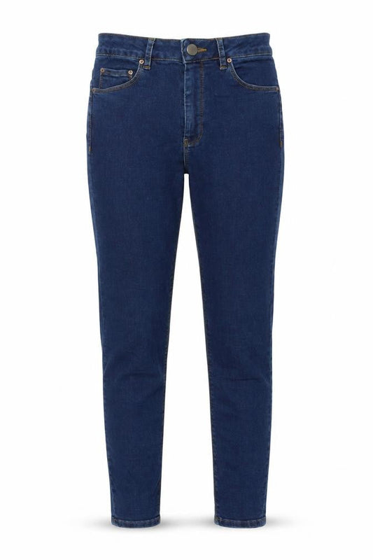 ASOS Womens Blue Cotton Skinny Jeans Size 25 in L30 in Regular Button