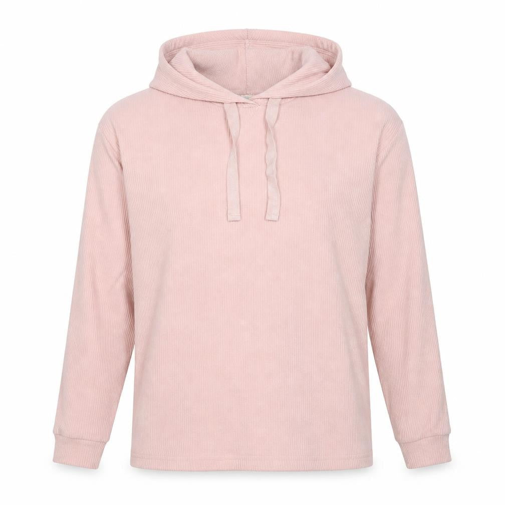New Look Womens Pink Polyester Pullover Hoodie Size M Pullover
