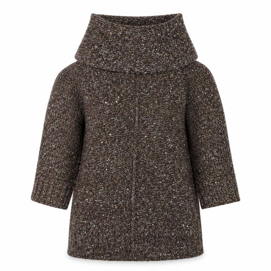 Wallis Womens Brown Roll Neck Polyester Pullover Jumper Size S