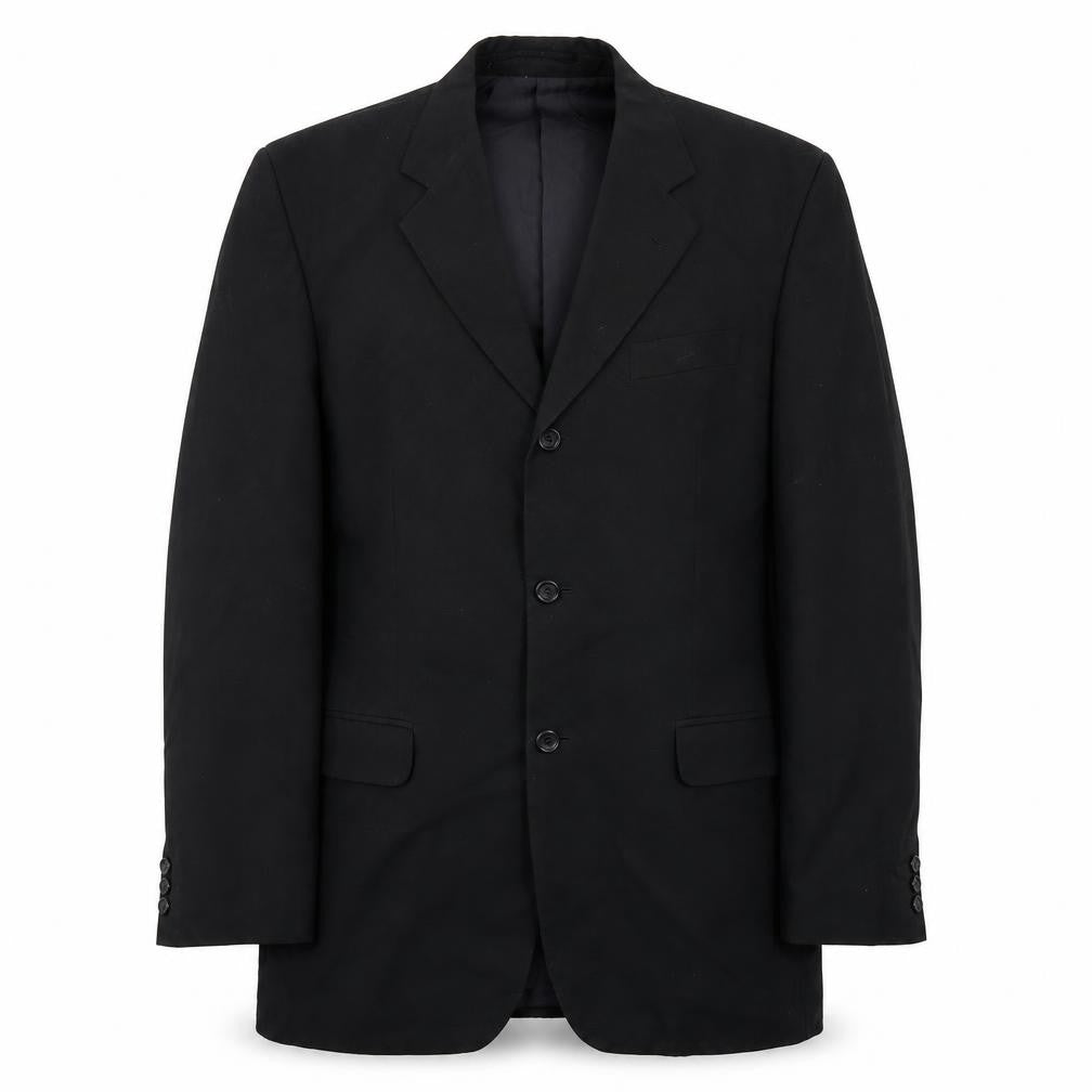 Jonathan Adams Mens Black Polyester Jacket Suit Jacket Size 40 Regular