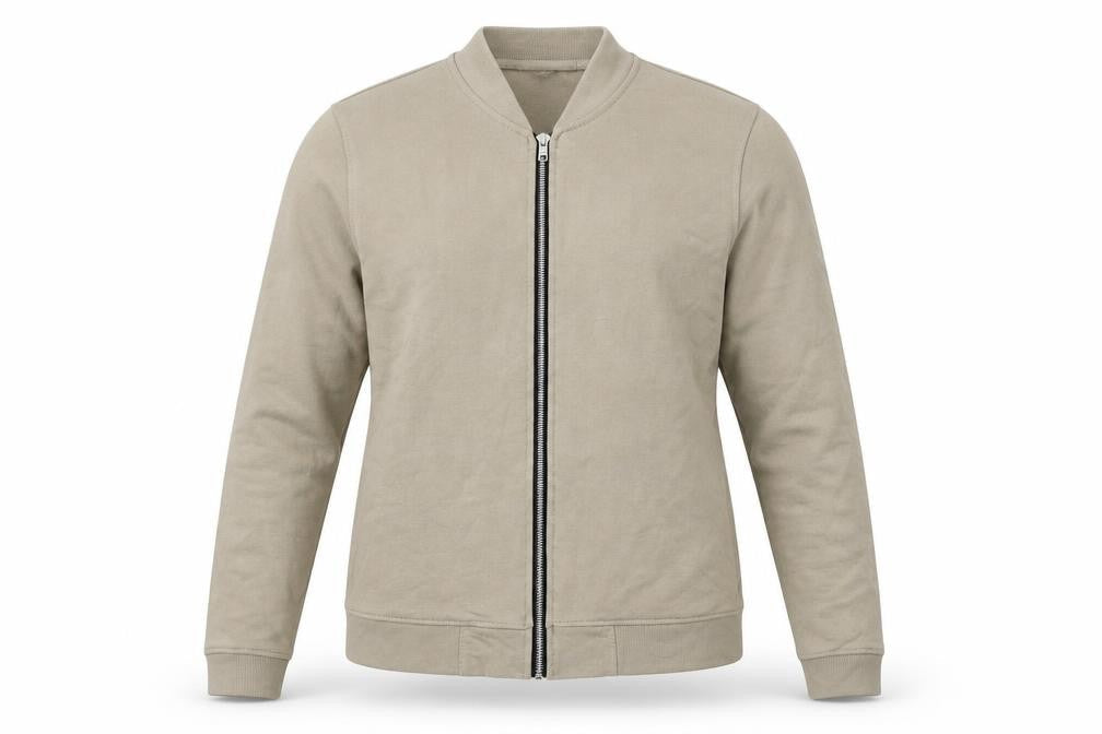 Missguided Womens Beige Polyester Full Zip Hoodie Size 12 Zip