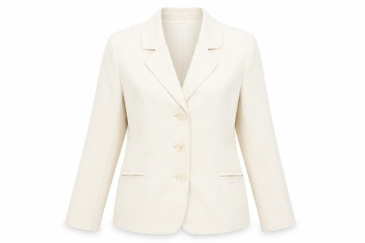 BHS Womens Beige Polyester Jacket Blazer Size 14