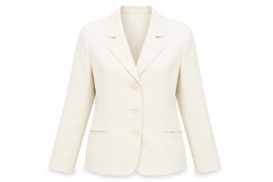 BHS Womens Beige Polyester Jacket Blazer Size 14