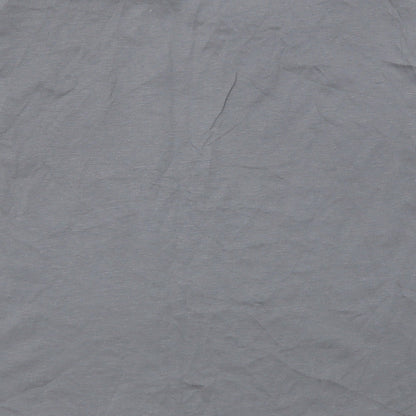 Myprotein Womens Grey Cotton Basic T-Shirt Size M Round Neck