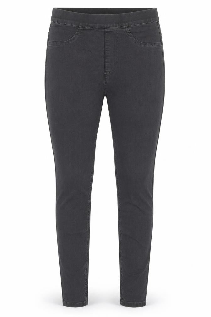 Marks & Spencer Womens Grey Cotton Skinny Jeans Size 6 Regular