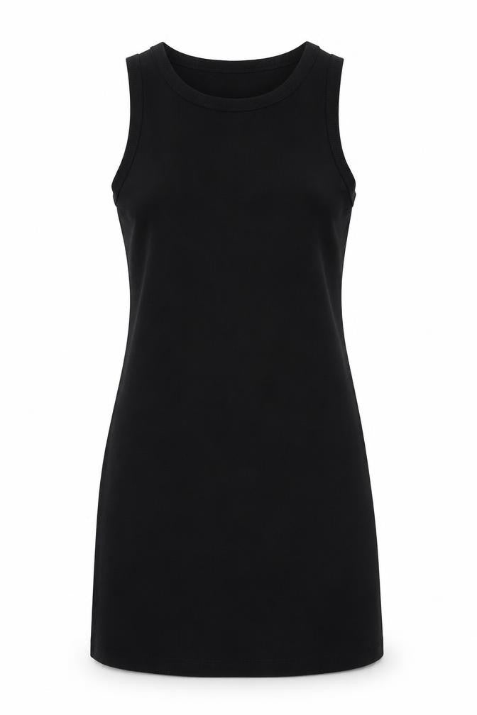 Brave Soul Womens Black Cotton A-Line Size L Round Neck Pullover