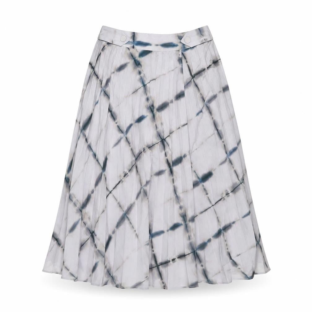 Topshop Womens Purple Geometric Polyester Swing Skirt Size 8