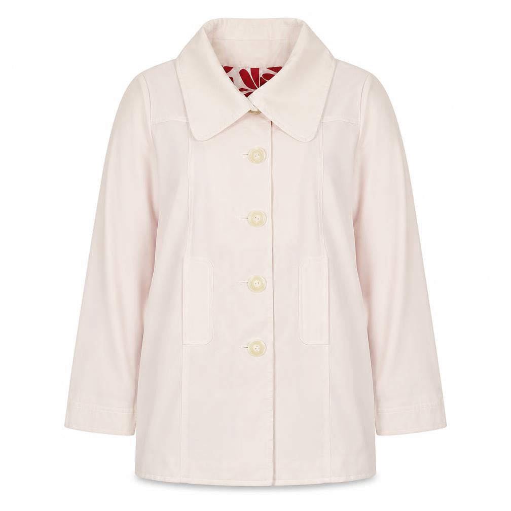 fransa Womens Multicoloured Jacket Size M Button