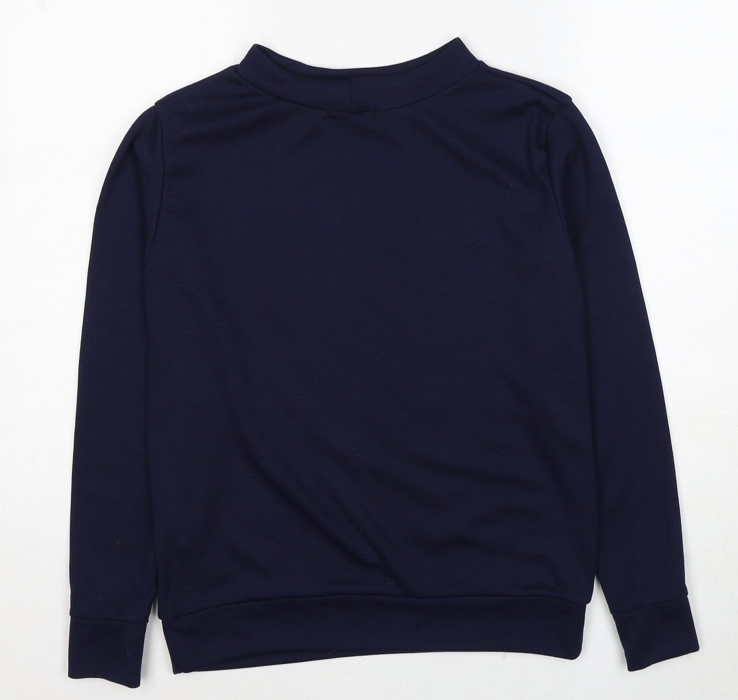 Styleplus Womens Blue Polyester Pullover Sweatshirt Size M Pullover - Work out Size M-L