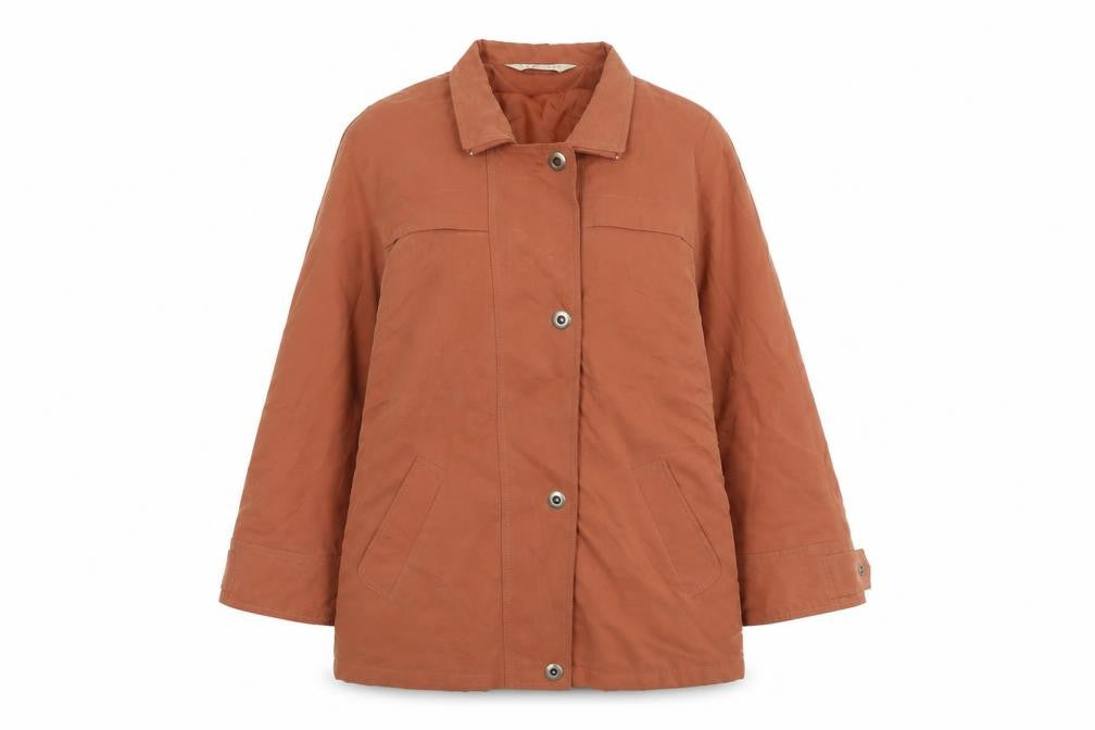 Modern Womens Orange Jacket Size 12 Zip