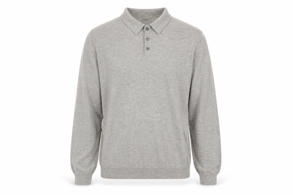 find. Mens Grey Collared Acrylic Pullover Jumper Size M Long Sleeve