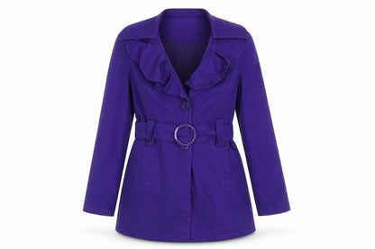Debenhams Womens Purple Jacket Size 8 Button