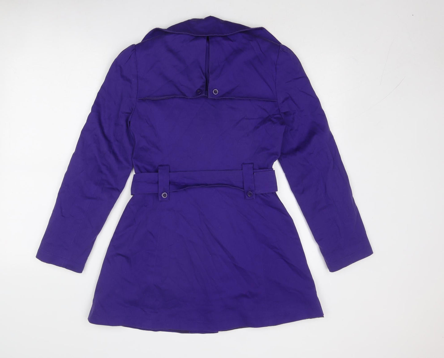 Debenhams Womens Purple Jacket Size 8 Button