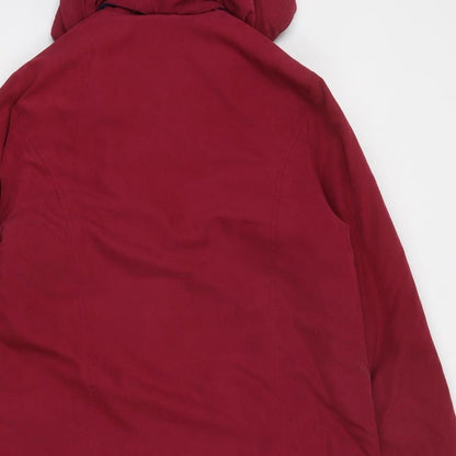 JPC Collection Womens Red Jacket Size 10 Zip