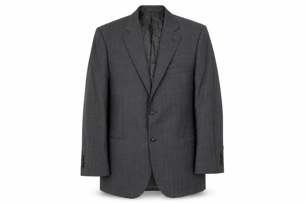 Brook Taverner Mens Grey Wool Jacket Suit Jacket Size 42 Regular