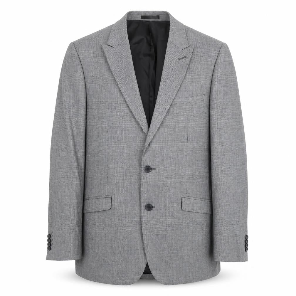 OneSix5ive Mens Grey Polyester Jacket Suit Jacket Size 40 Regular