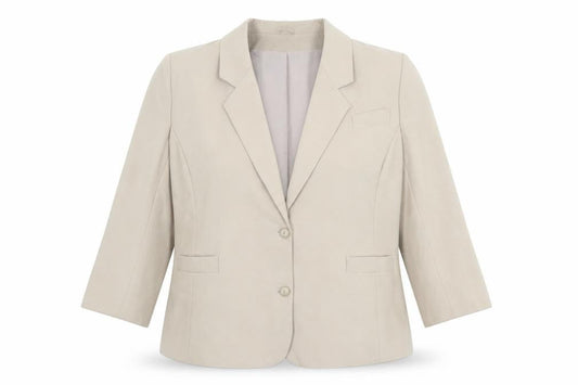Debenhams Womens Beige Polyester Jacket Blazer Size 18