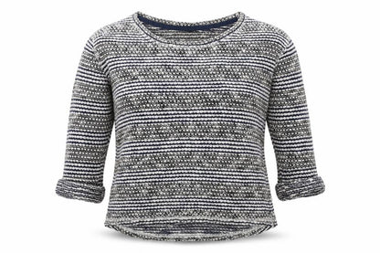 Next Womens Multicoloured Boat Neck Cotton Pullover Jumper Size 6