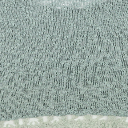 QED London Womens Green Round Neck Acrylic Pullover Jumper Size S