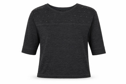 Next Womens Grey Round Neck Polyester Pullover Jumper Size 8