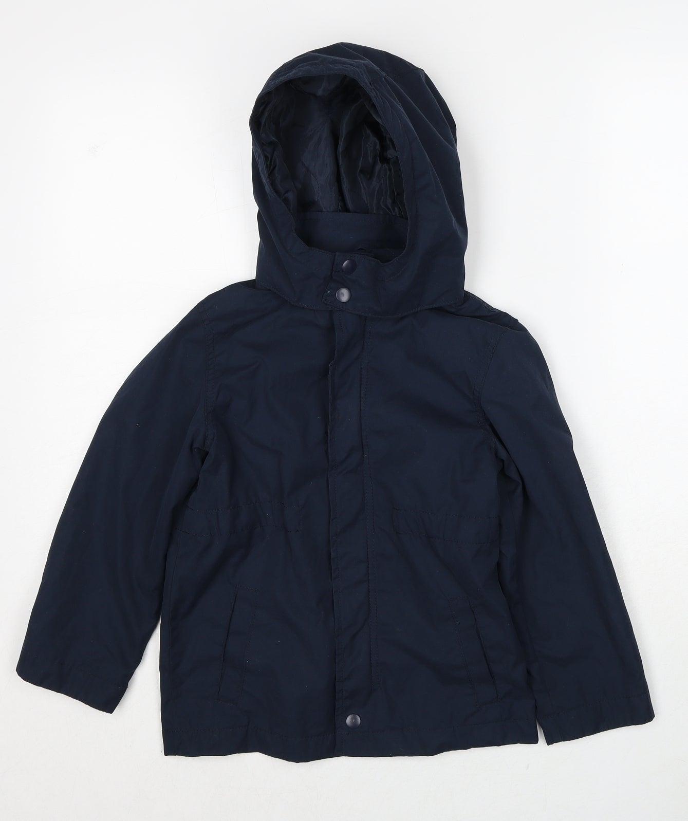 name it Girls Blue Jacket Size 6 Years Zip
