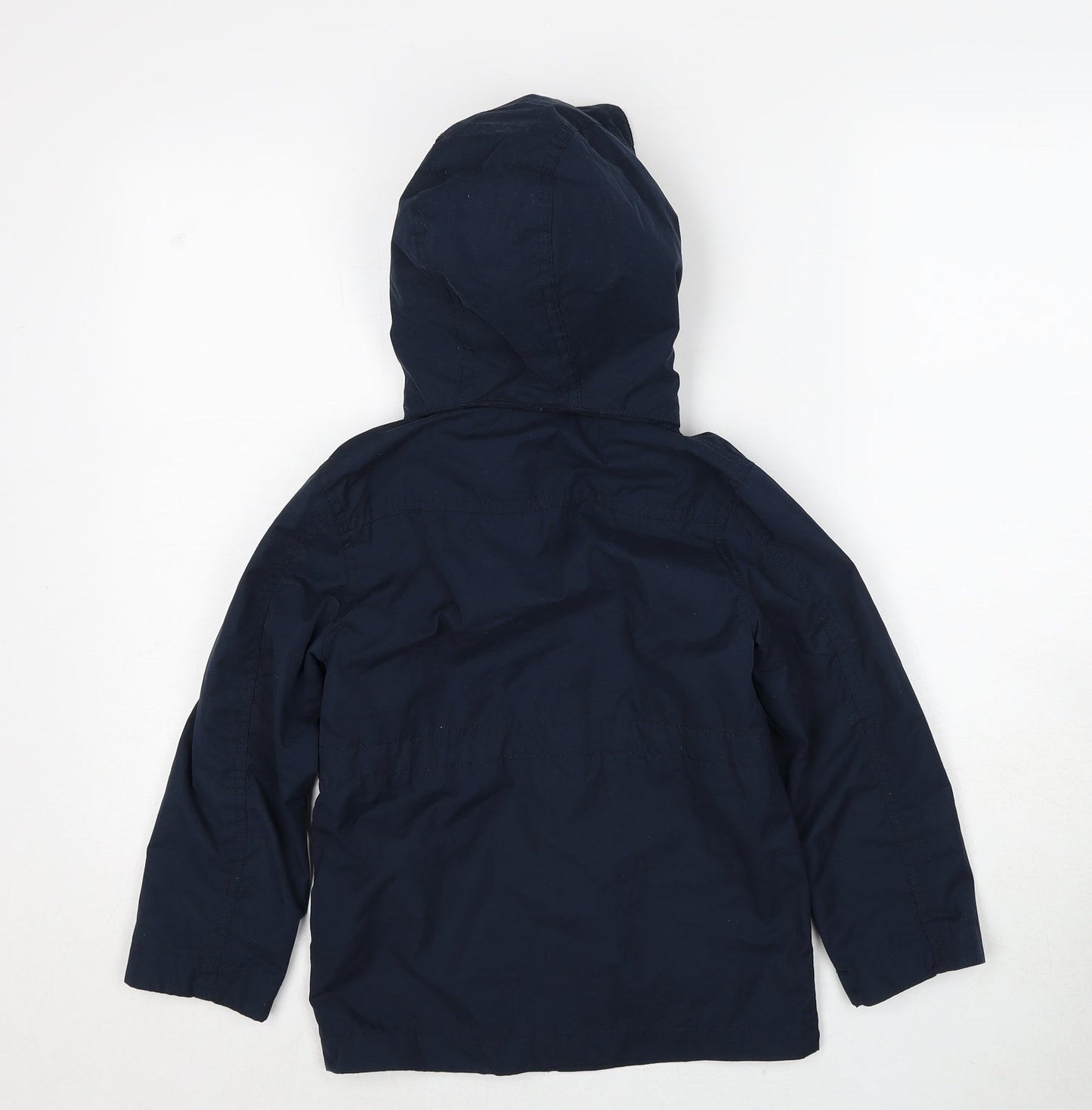 name it Girls Blue Jacket Size 6 Years Zip