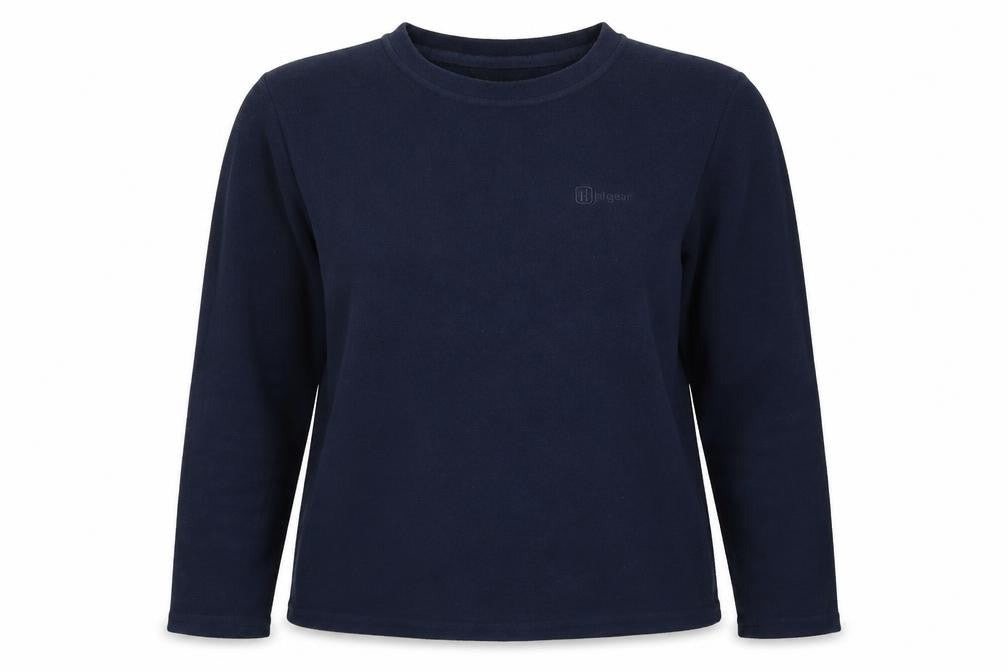 Hi Gear Womens Blue Polyester Pullover Sweatshirt Size 10 Pullover