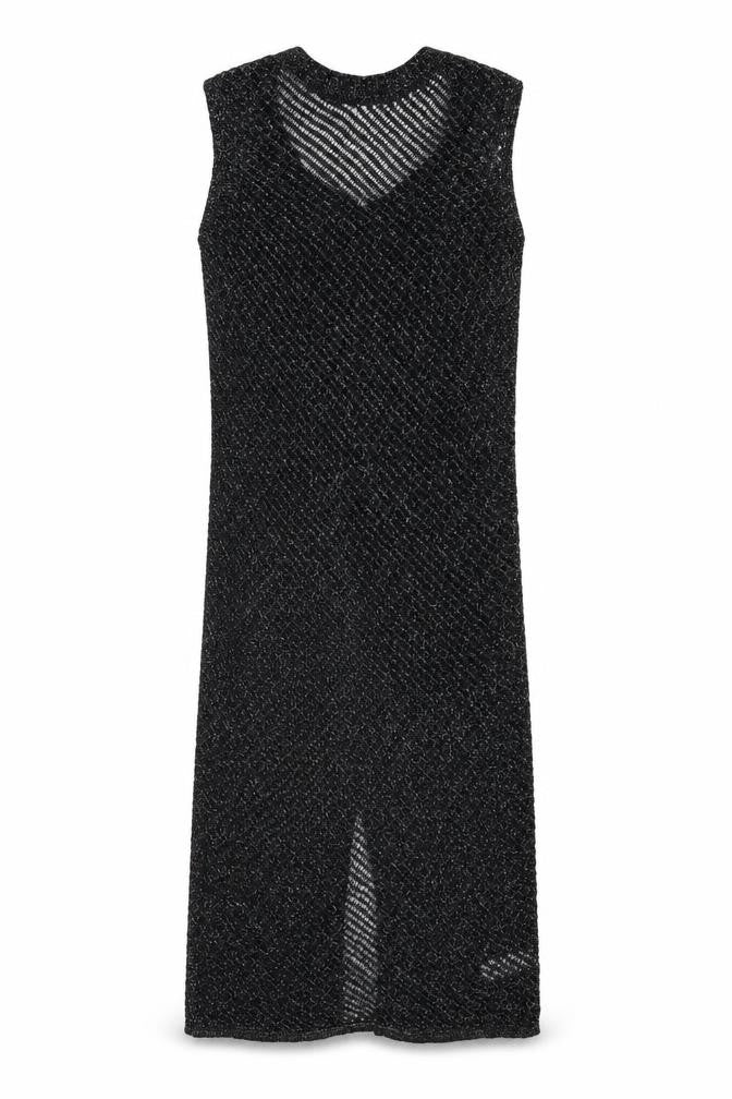 Marks & Spencer Womens Black Cotton A-Line Size M Round Neck Pullover