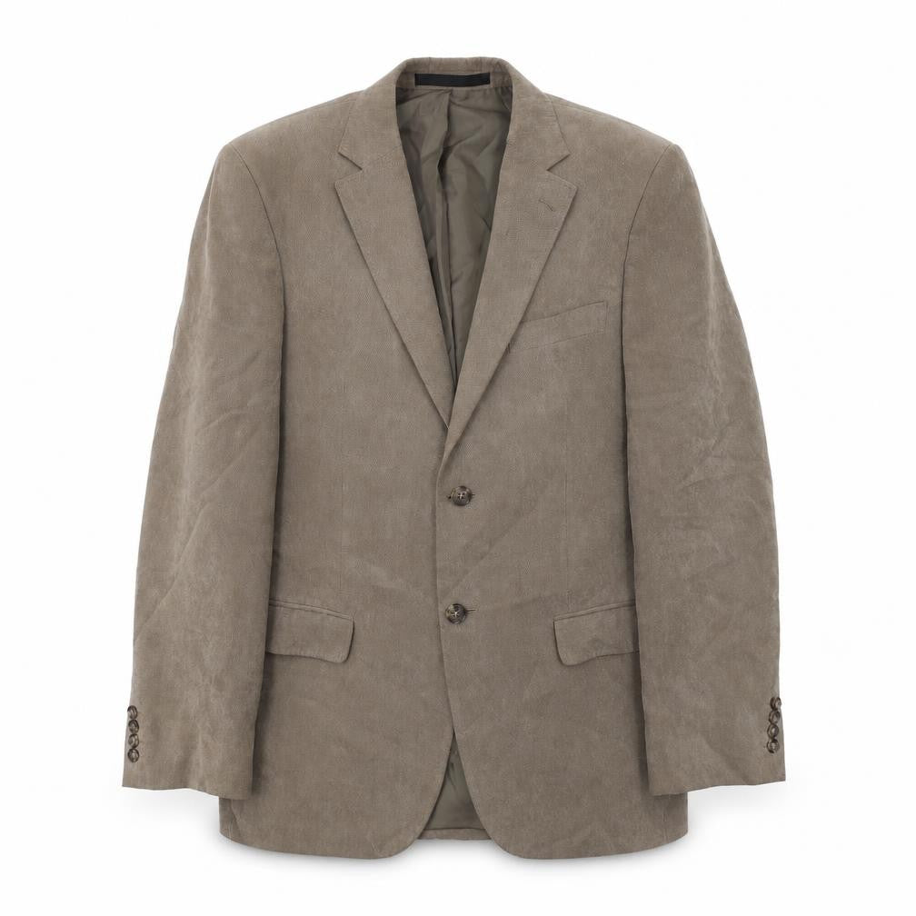 Marks & Spencer Mens Brown Polyester Jacket Blazer Size 38 Regular