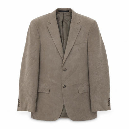 Marks & Spencer Mens Brown Polyester Jacket Blazer Size 38 Regular