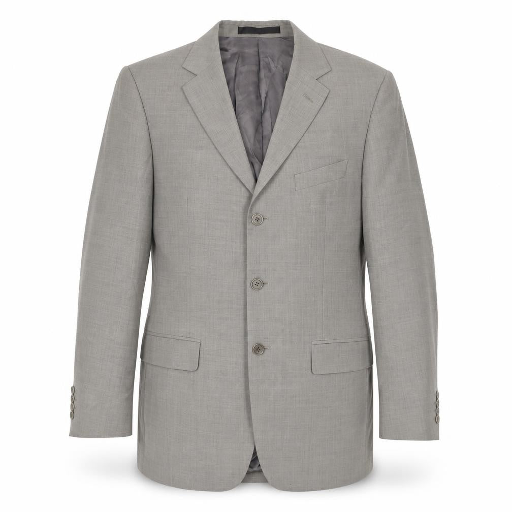 Marks & Spencer Mens Grey Polyester Jacket Suit Jacket Size 40 Regular