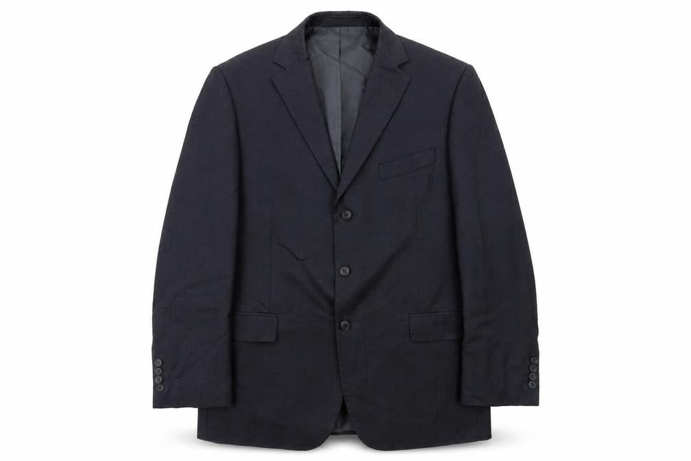 Marks & Spencer Mens Grey Wool Jacket Suit Jacket Size 42 Regular